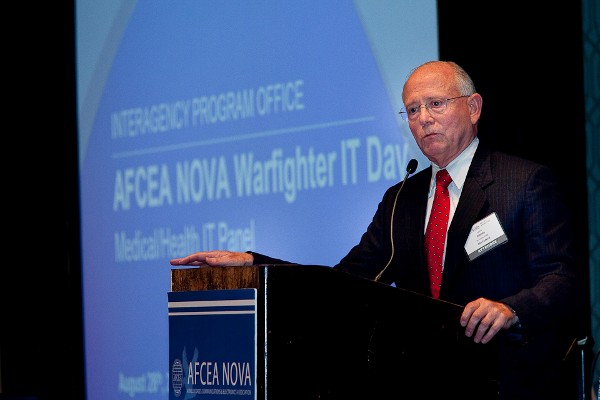 Moderating the August panel on health information technology is Lt. Gen. James B. Peake, USA (Ret.), M.D., senior vice president at CGI Federal and former secretary of veterans affairs at the Department of Veterans Affairs and former surgeon general for the U.S. Army.